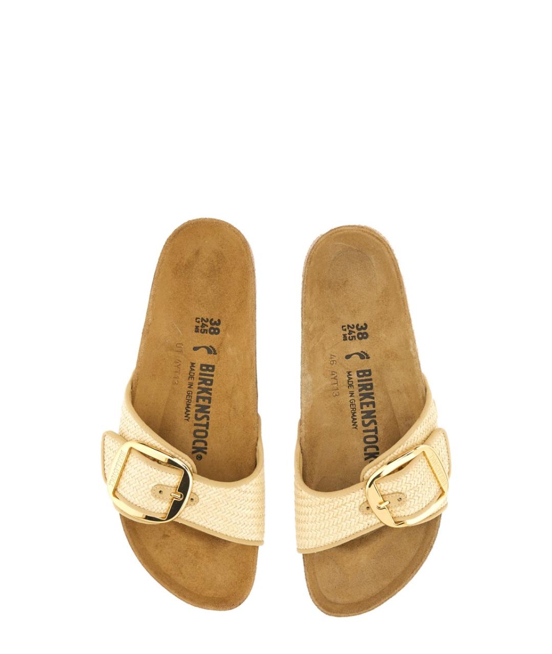 BIRKENSTOCK Бежевые сандалии, фото 2
