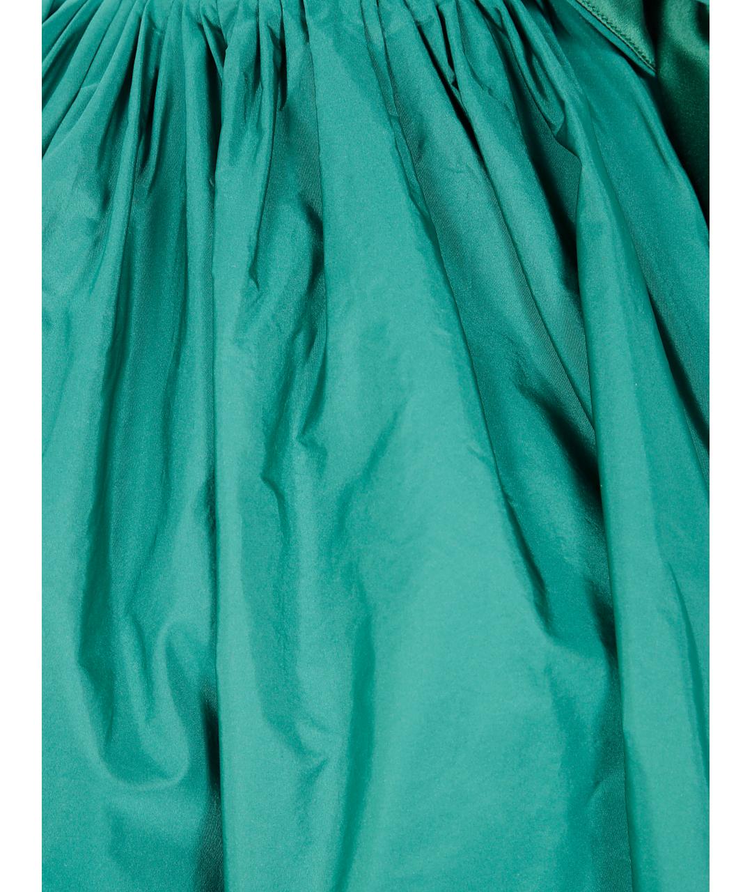 MAX MARA Бирюзовое повседневное платье, фото 3