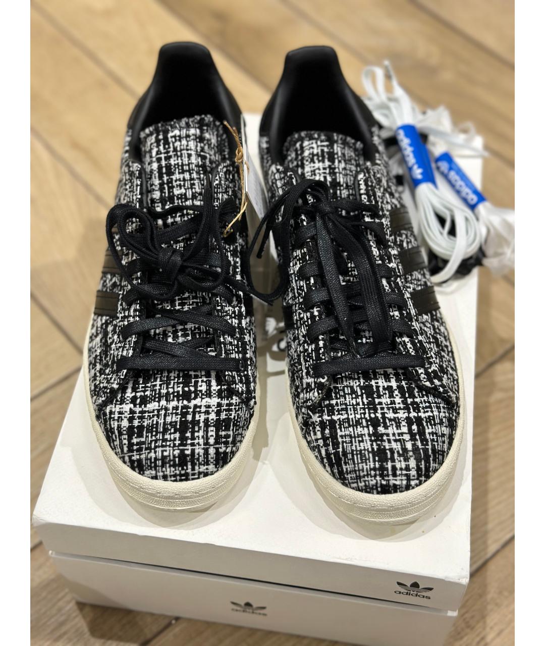 ADIDAS Серые текстильные кеды, фото 3