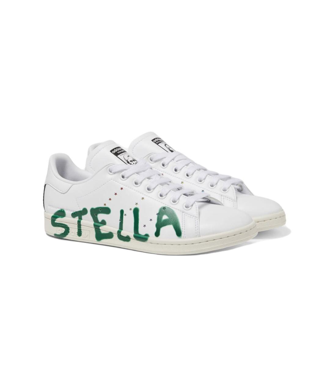 STELLA MCCARTNEY Белые кожаные кеды, фото 3