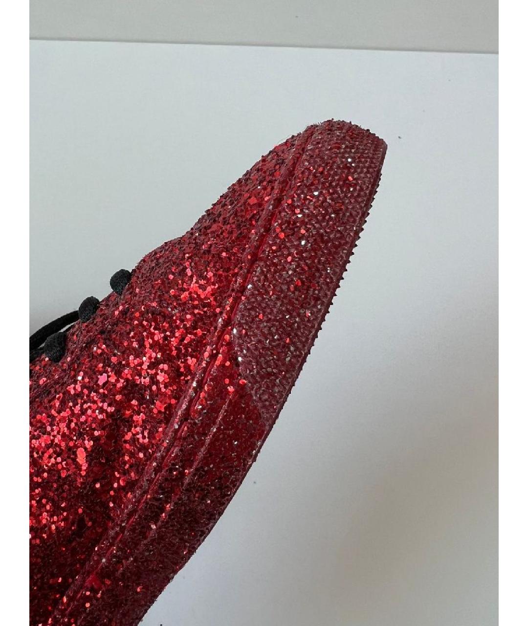 SAINT LAURENT Красные кроссовки, фото 7