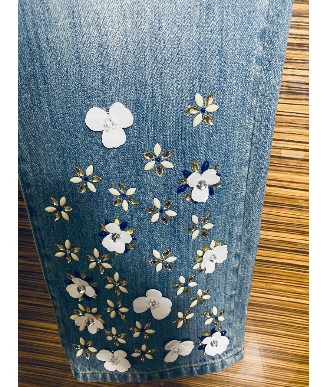 MICHAEL KORS Голубой хлопко-эластановый костюм с брюками, фото 4