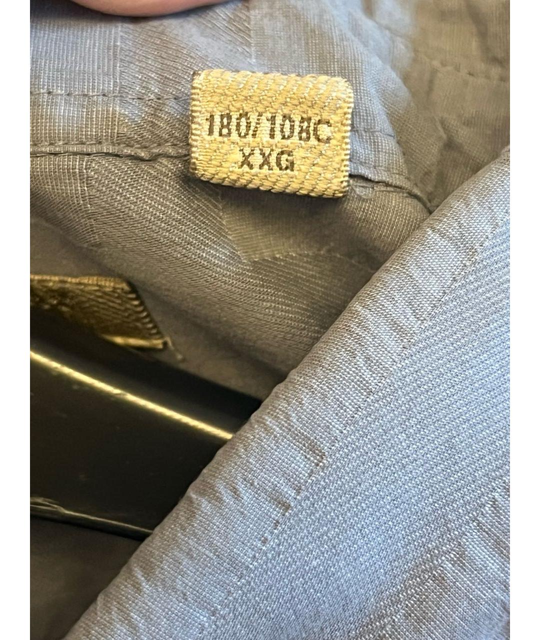 BURBERRY Серая хлопковая кэжуал рубашка, фото 6