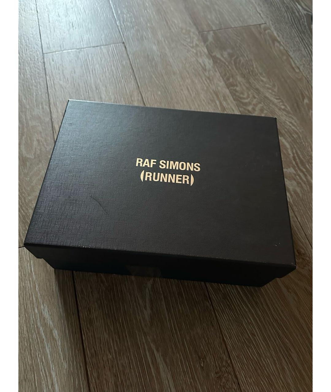 RAF SIMONS Розовые кроссовки из лакированной кожи, фото 7