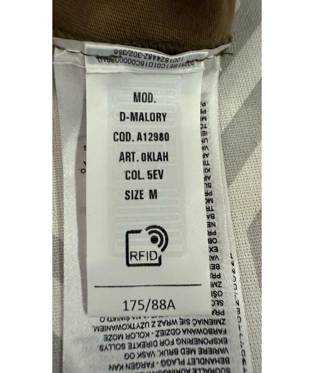 DIESEL Хаки хлопковое повседневное платье, фото 5