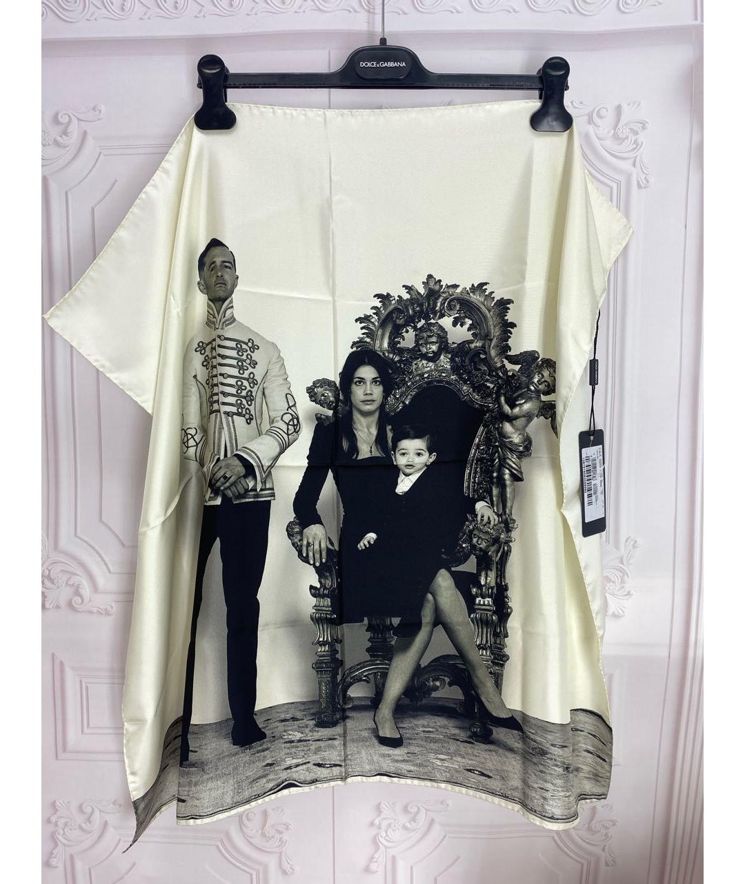 DOLCE&GABBANA Мульти шелковый платок, фото 5