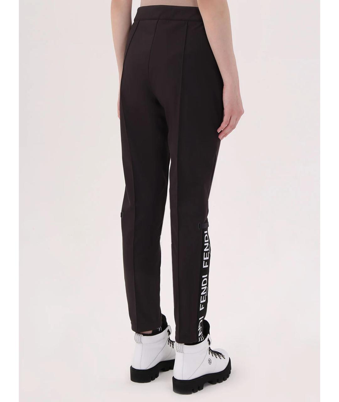 FENDI Коричневые спортивные брюки и шорты, фото 3