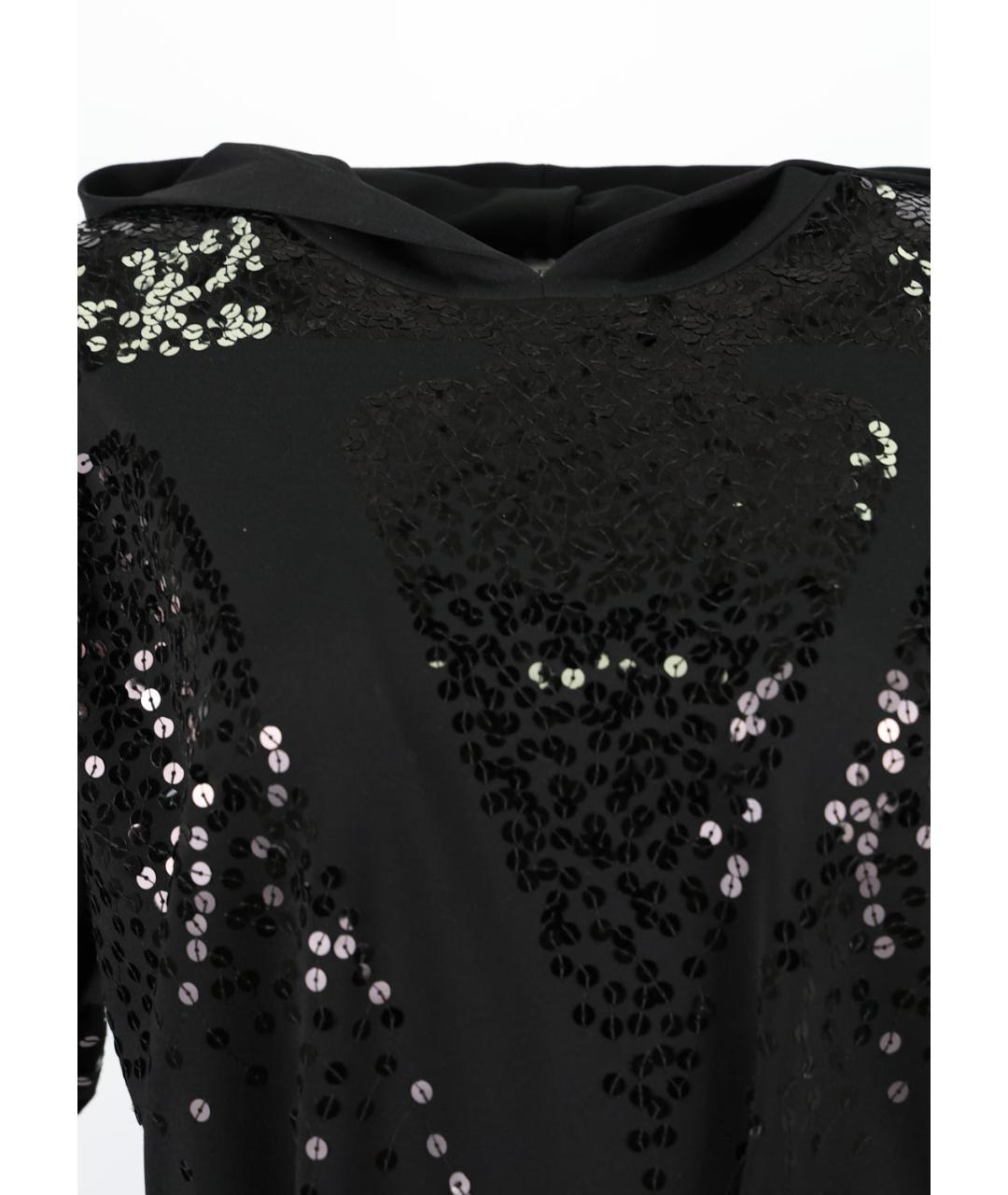 VALENTINO Черное вискозное коктейльное платье, фото 3