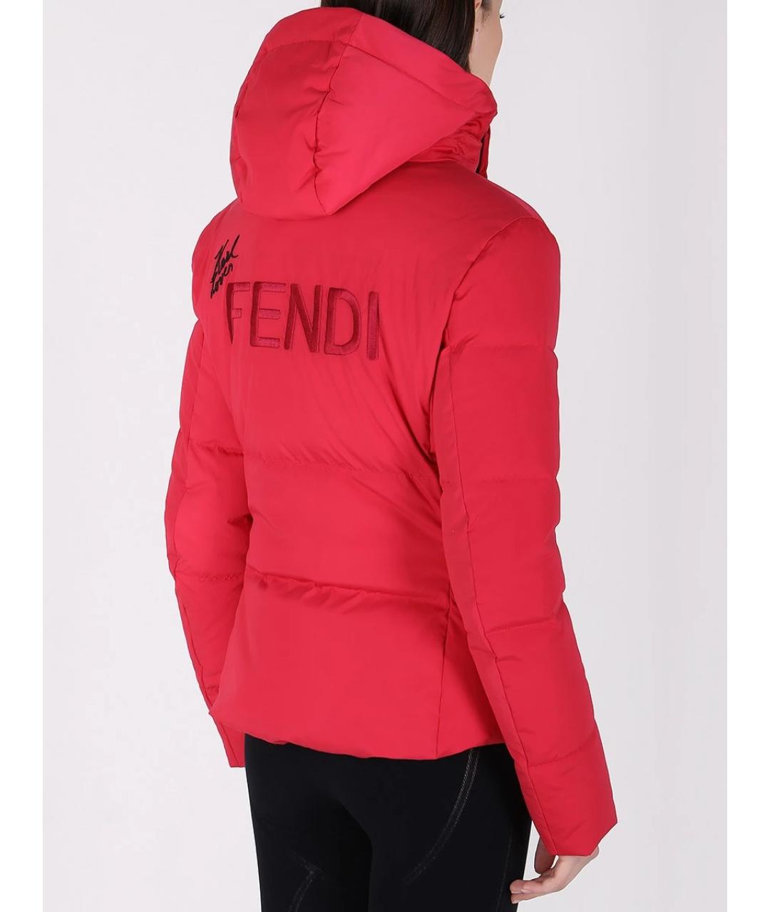 FENDI Красная куртка, фото 3