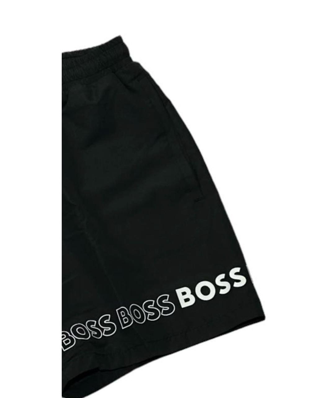 HUGO BOSS Черные шорты, фото 3