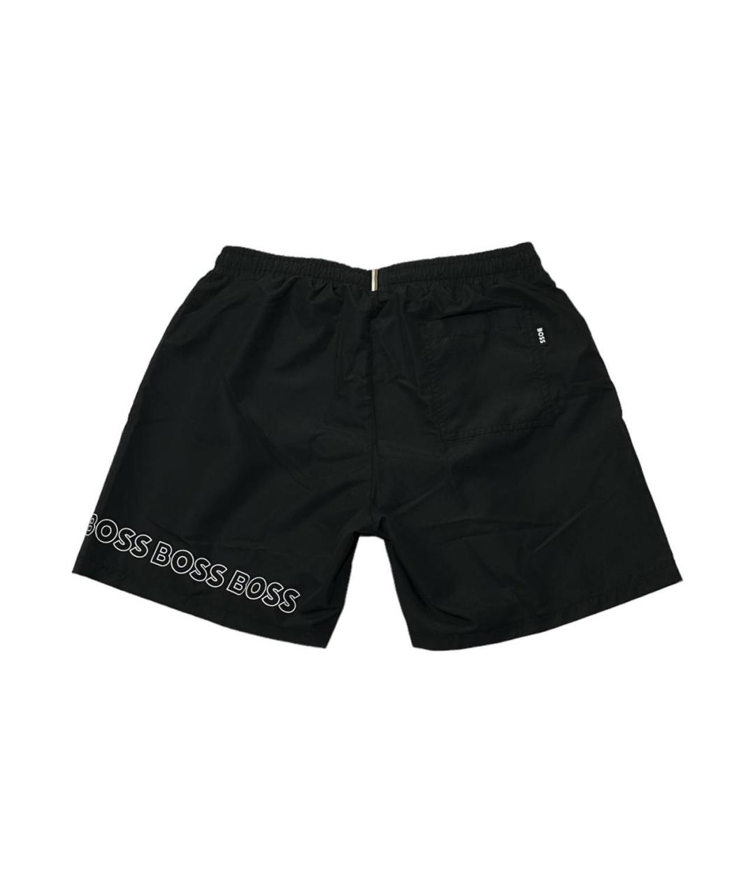 HUGO BOSS Черные шорты, фото 2
