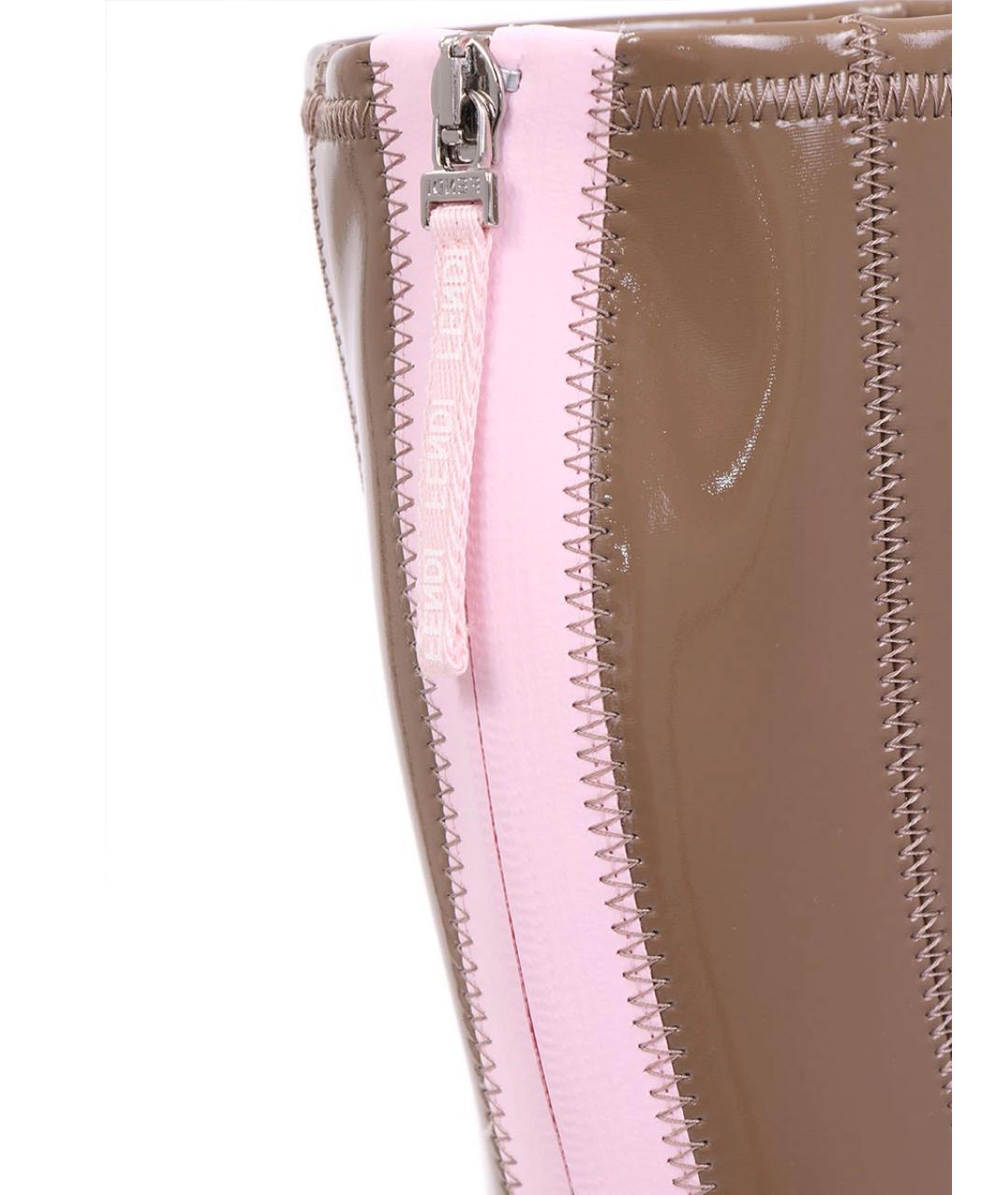FENDI Бежевые сапоги, фото 5
