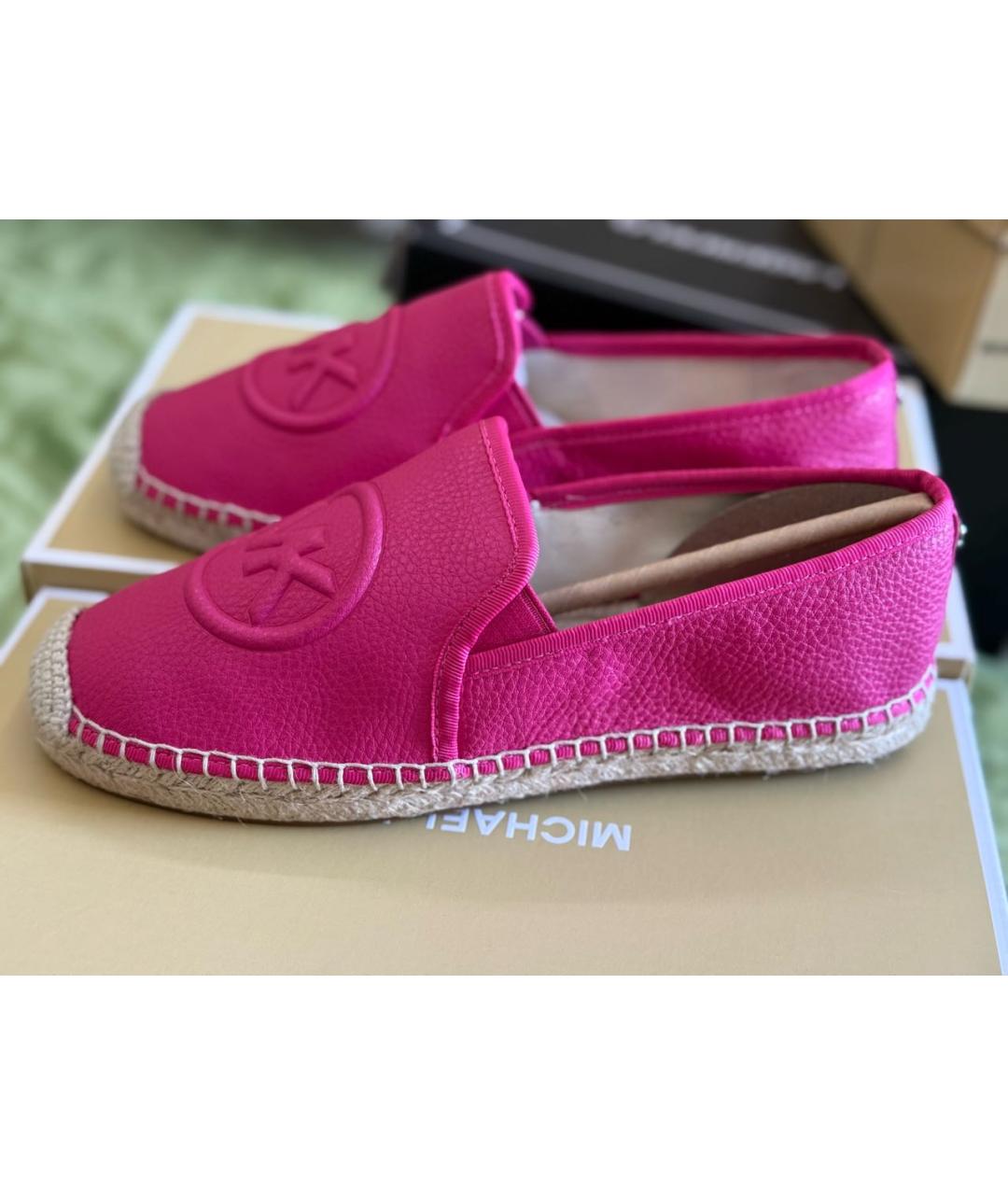 MICHAEL KORS Фуксия эспадрильи, фото 5