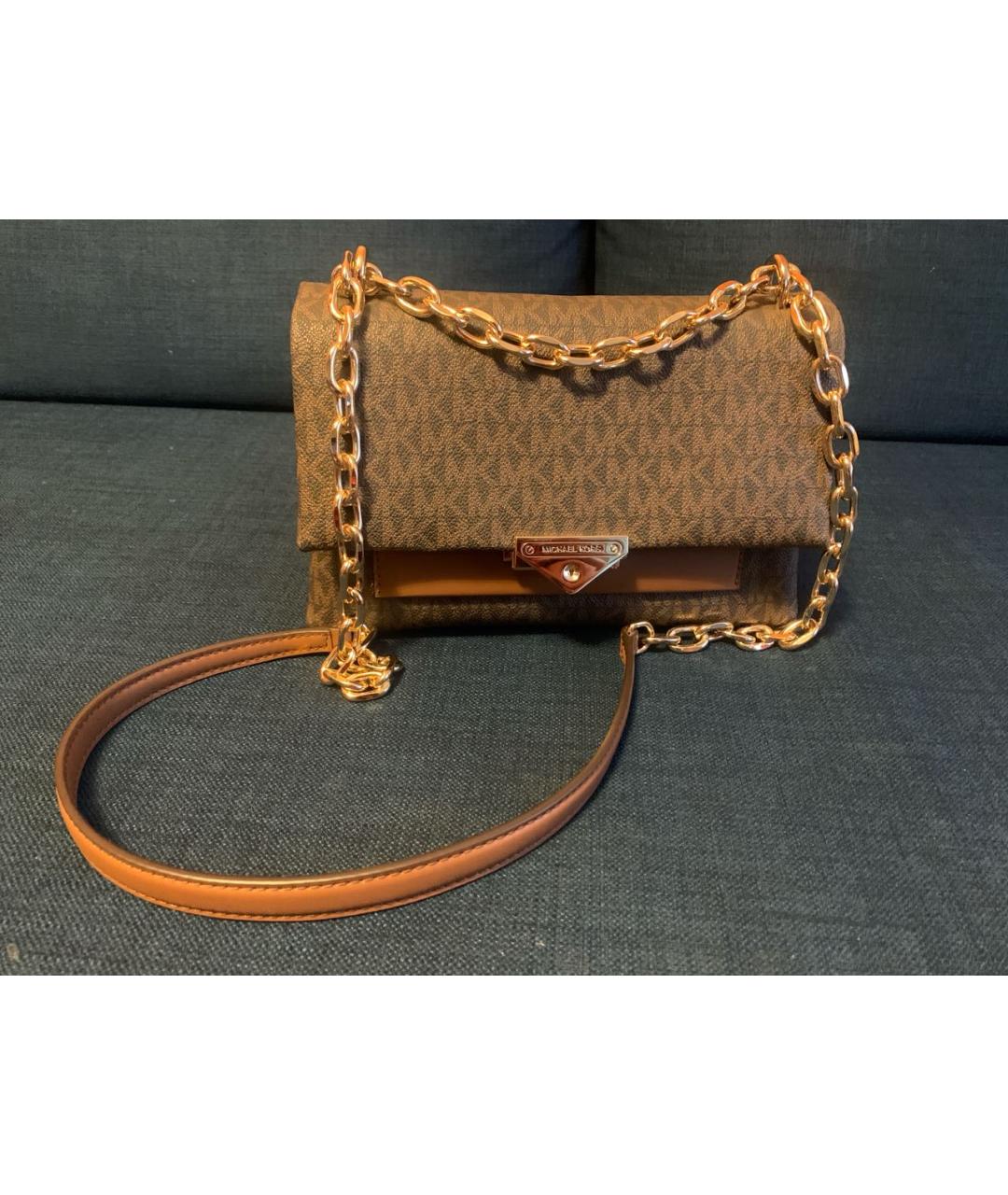 MICHAEL KORS Коричневая сумка через плечо, фото 8