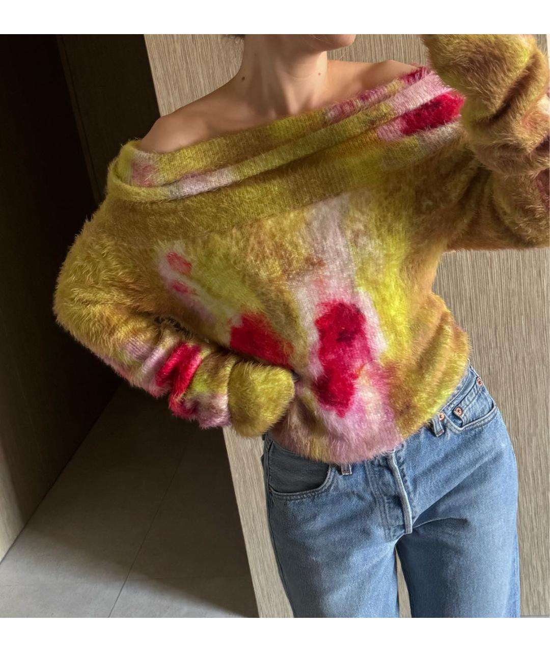 ACNE STUDIOS Желтый джемпер / свитер, фото 2