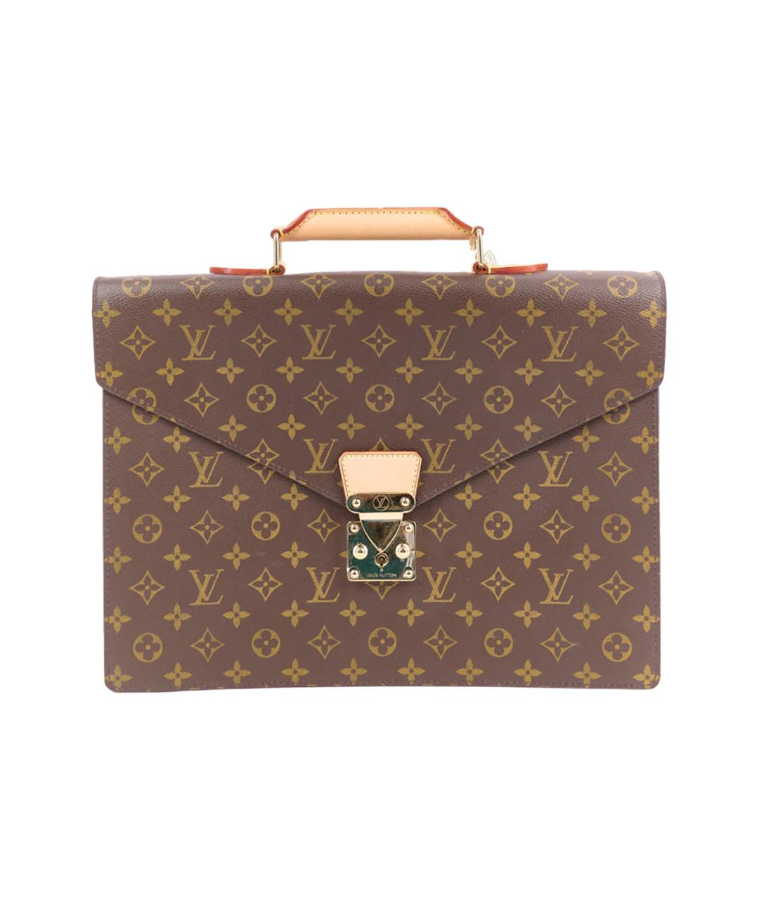 LOUIS VUITTON Коричневый портфель, фото 1