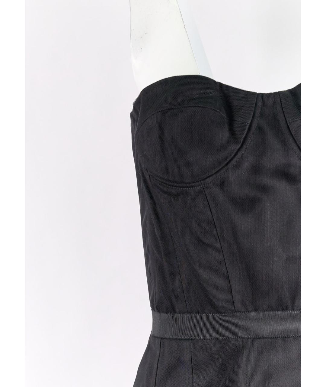 GIVENCHY Черное ацетатное повседневное платье, фото 2