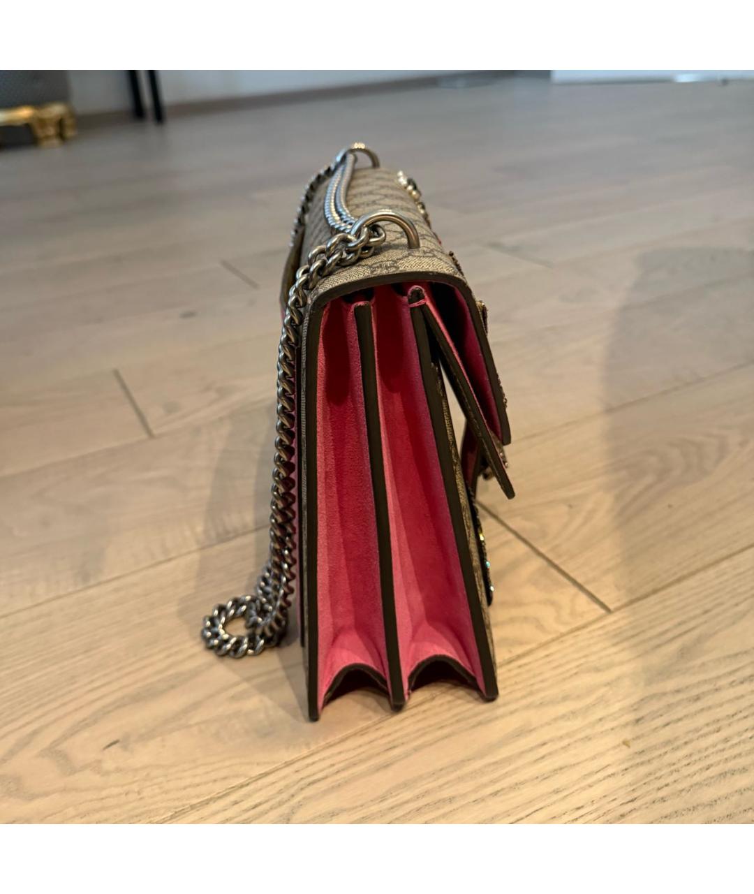 GUCCI Коричневая сумка через плечо, фото 2