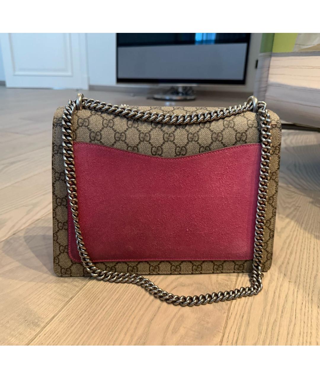 GUCCI Коричневая сумка через плечо, фото 3