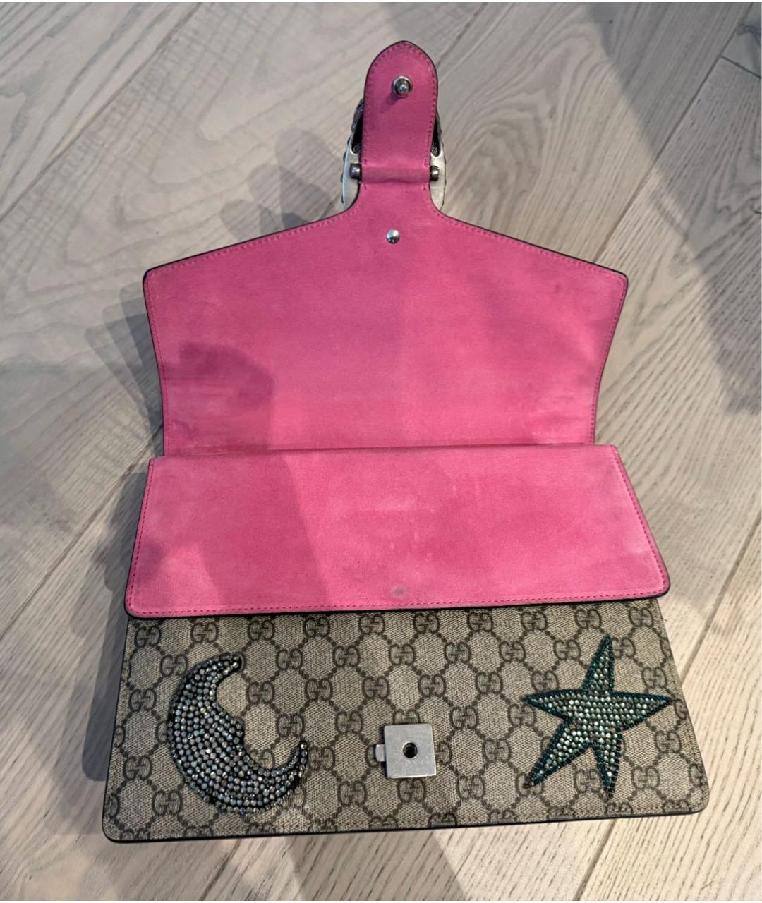 GUCCI Коричневая сумка через плечо, фото 5