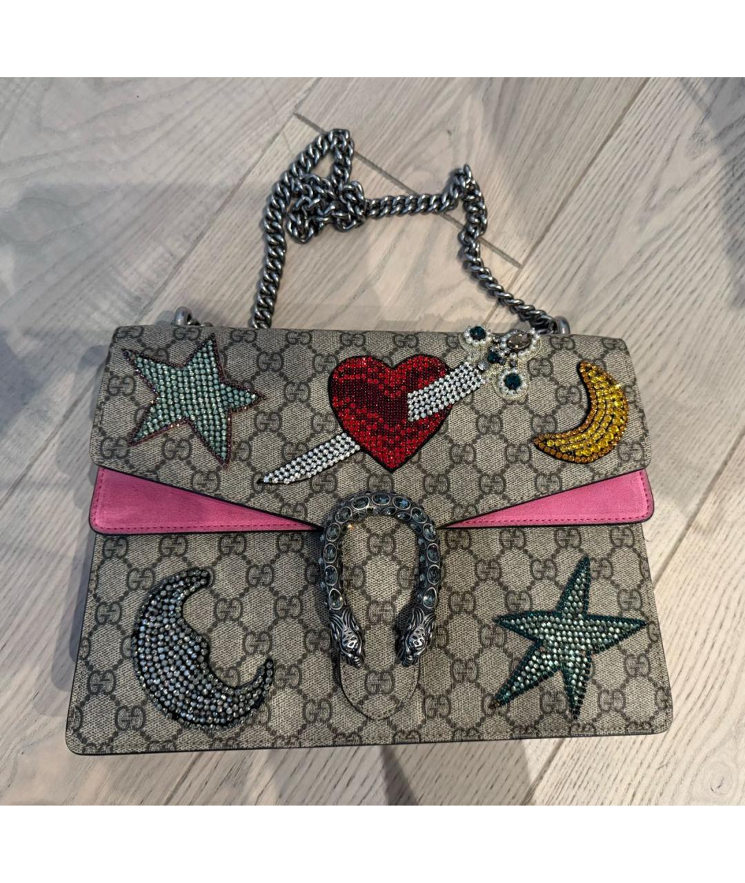 GUCCI Коричневая сумка через плечо, фото 6