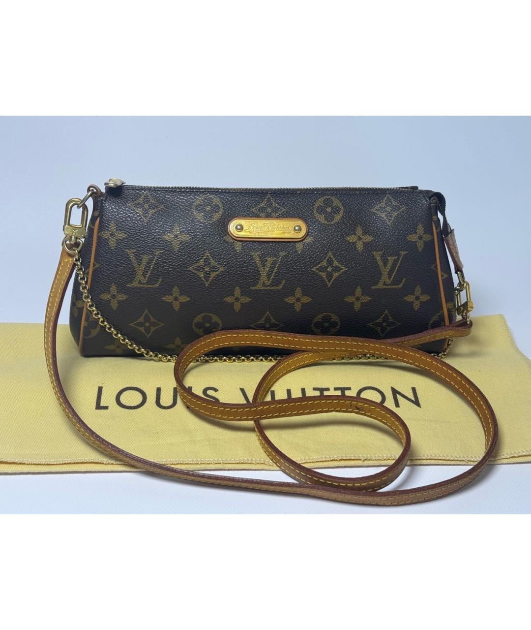 LOUIS VUITTON Коричневая сумка через плечо, фото 9