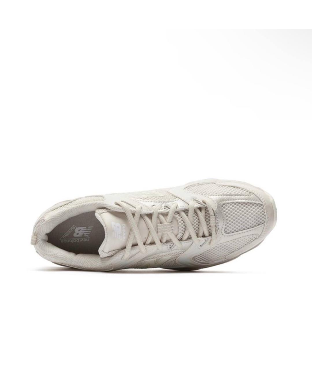 NEW BALANCE Бежевые синтетические кроссовки, фото 3