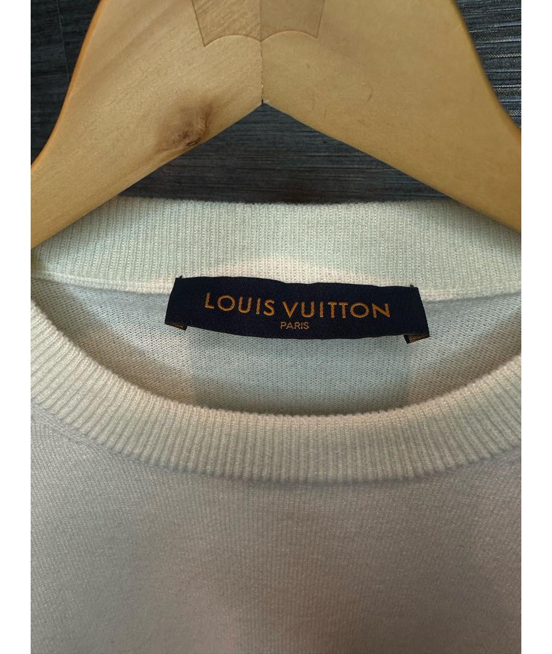 LOUIS VUITTON Бежевая футболка, фото 2