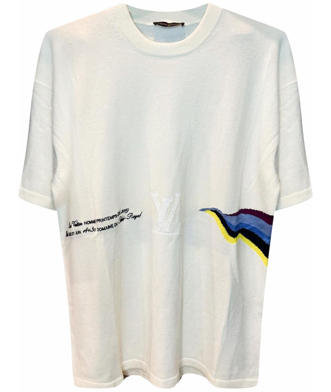 LOUIS VUITTON Бежевая футболка, фото 1