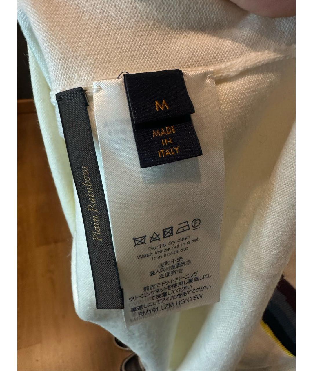LOUIS VUITTON Бежевая футболка, фото 5