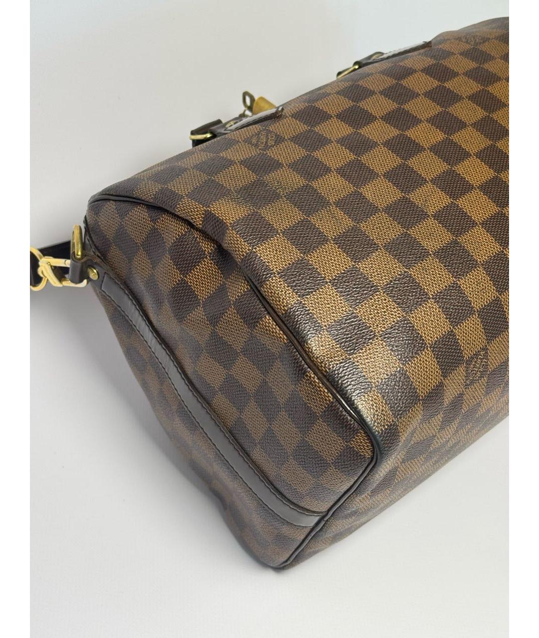 LOUIS VUITTON Коричневая сумка с короткими ручками, фото 7
