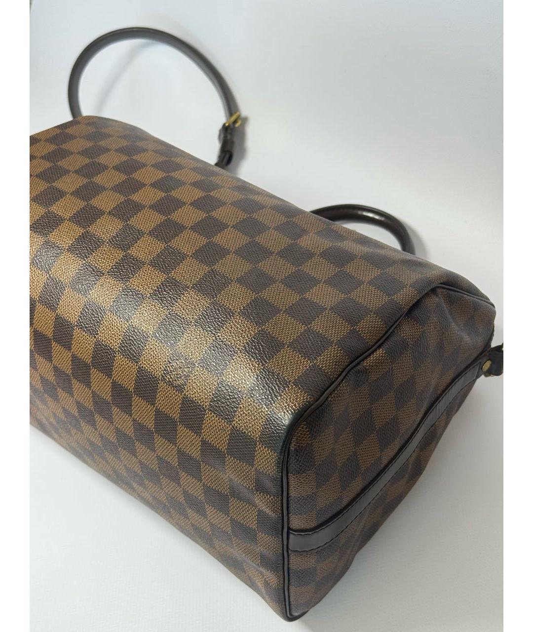 LOUIS VUITTON Коричневая сумка с короткими ручками, фото 8