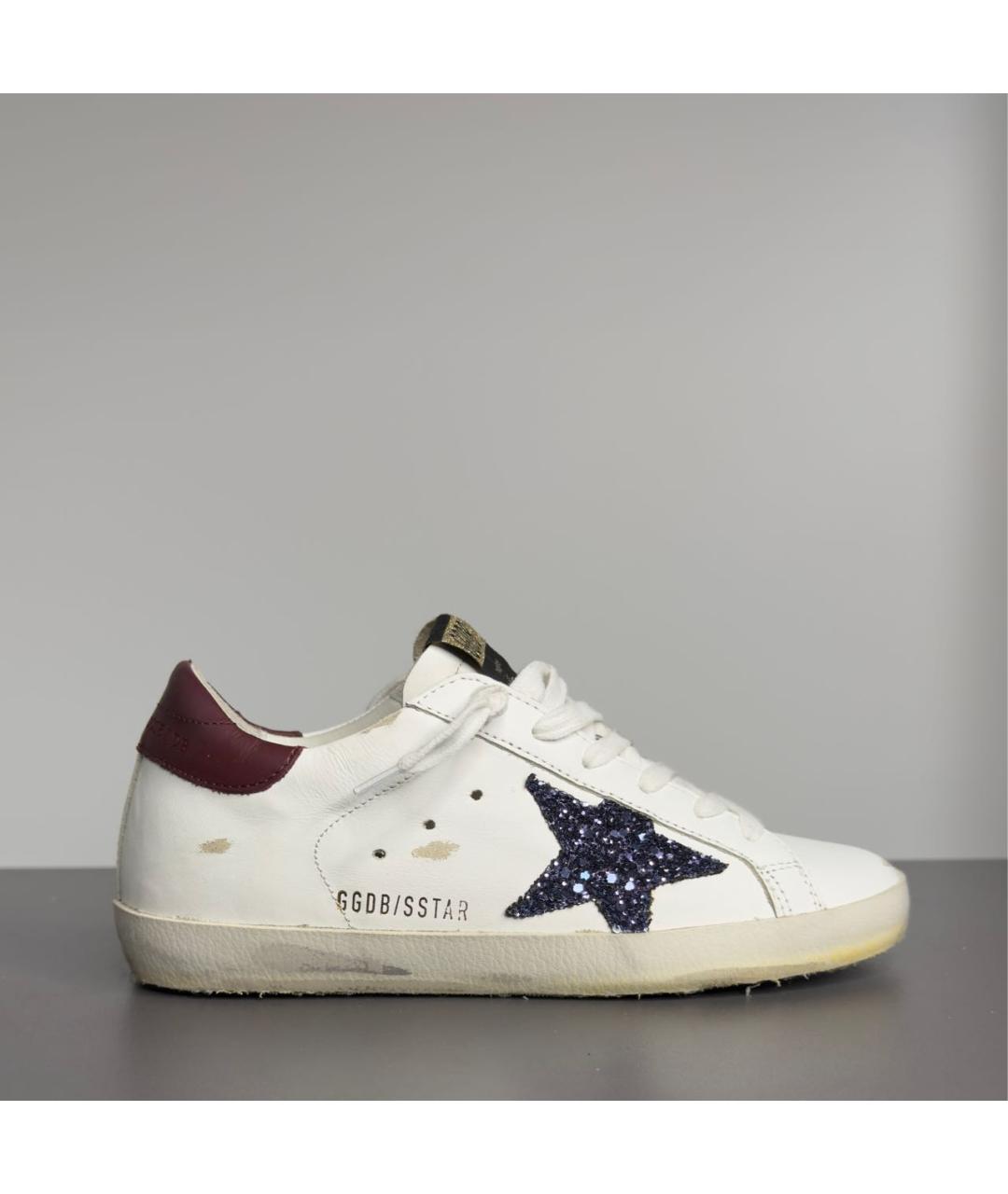 GOLDEN GOOSE DELUXE BRAND Белые кожаные кеды, фото 9