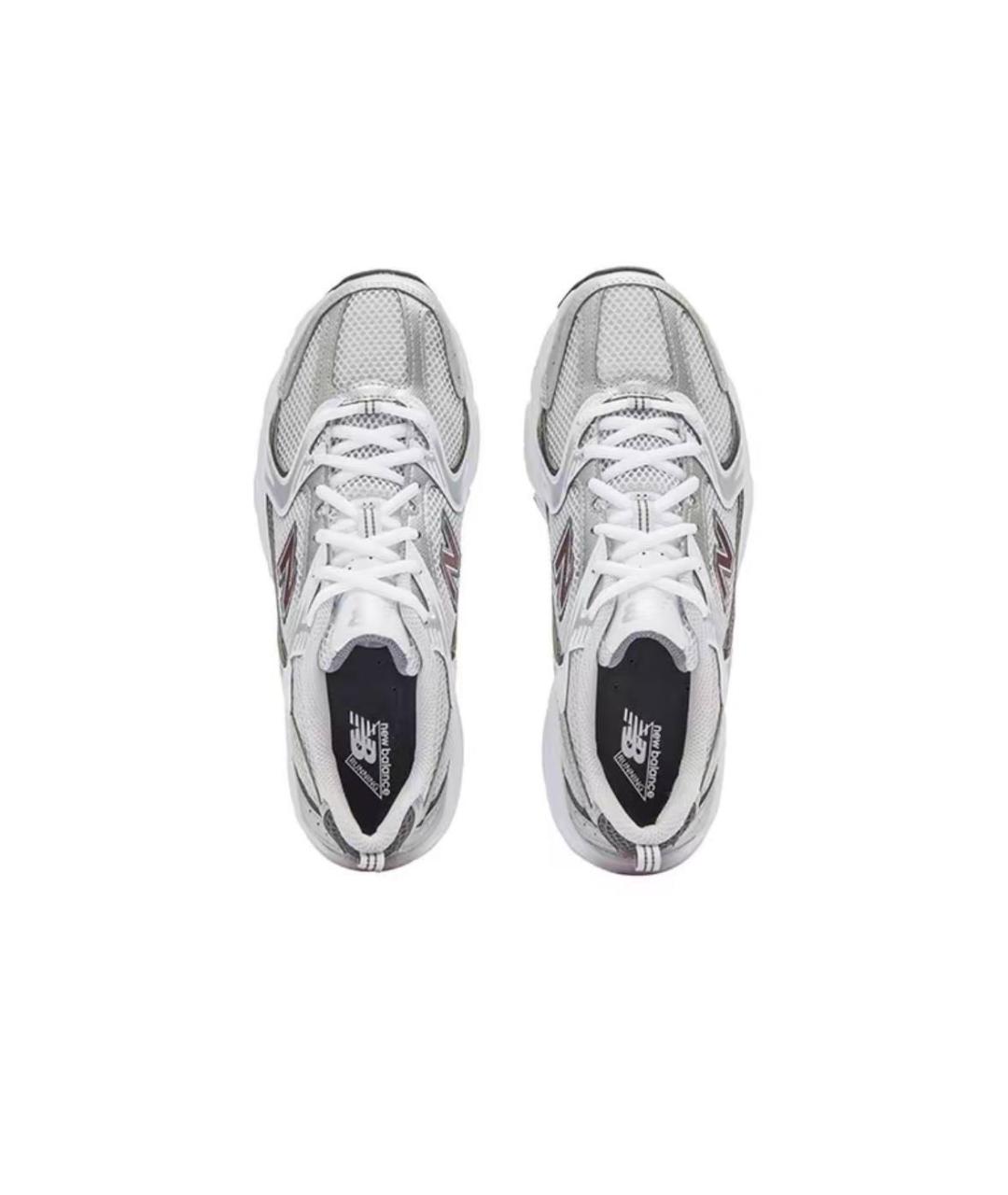 NEW BALANCE Серые синтетические кроссовки, фото 3