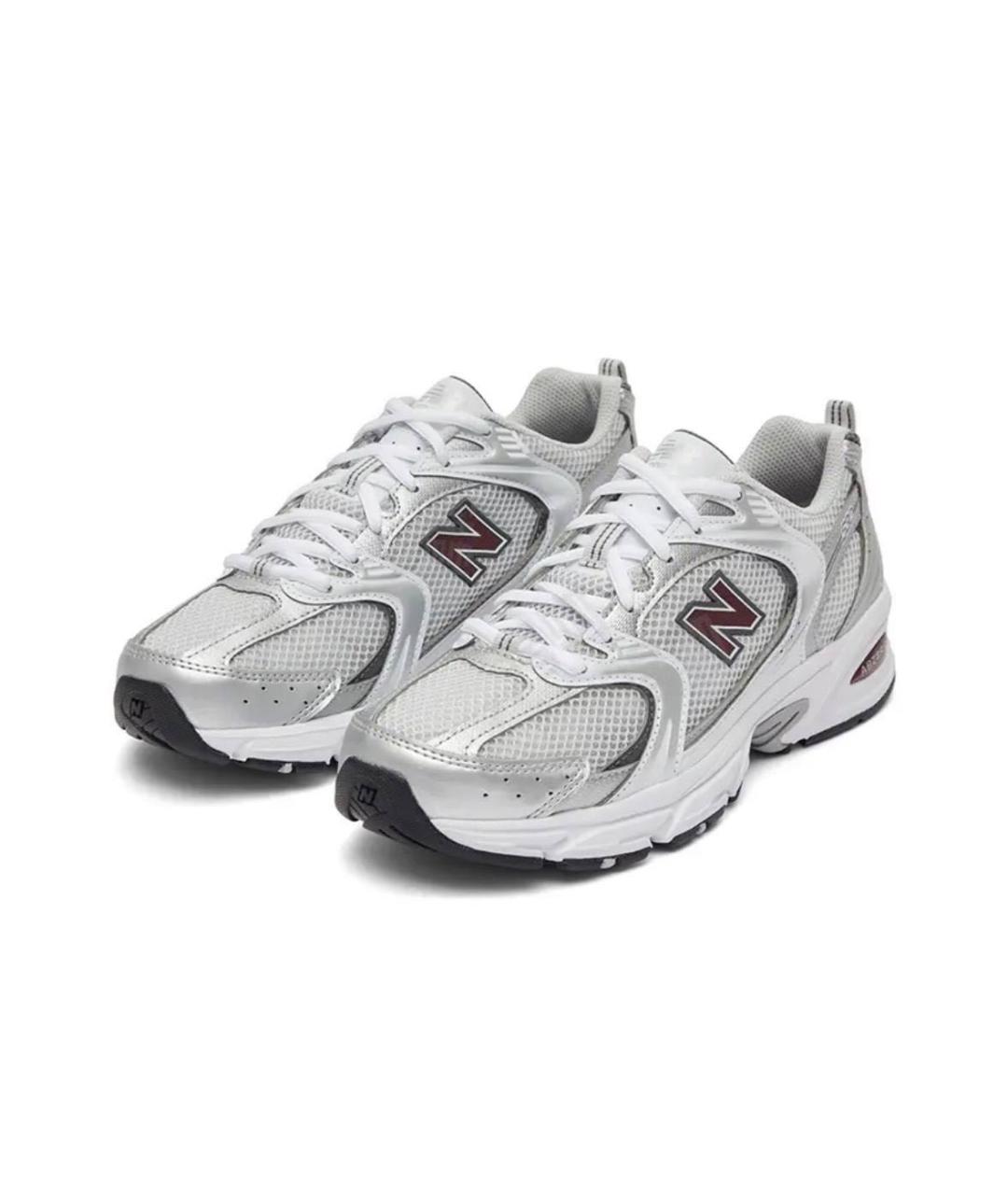 NEW BALANCE Серые синтетические кроссовки, фото 2