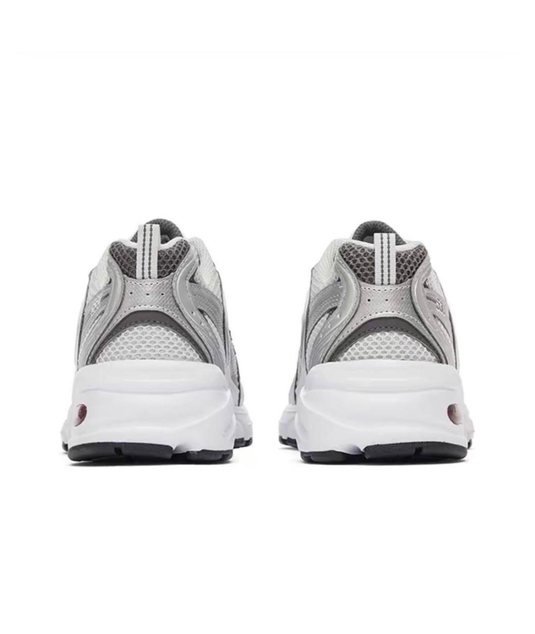 NEW BALANCE Серые синтетические кроссовки, фото 4