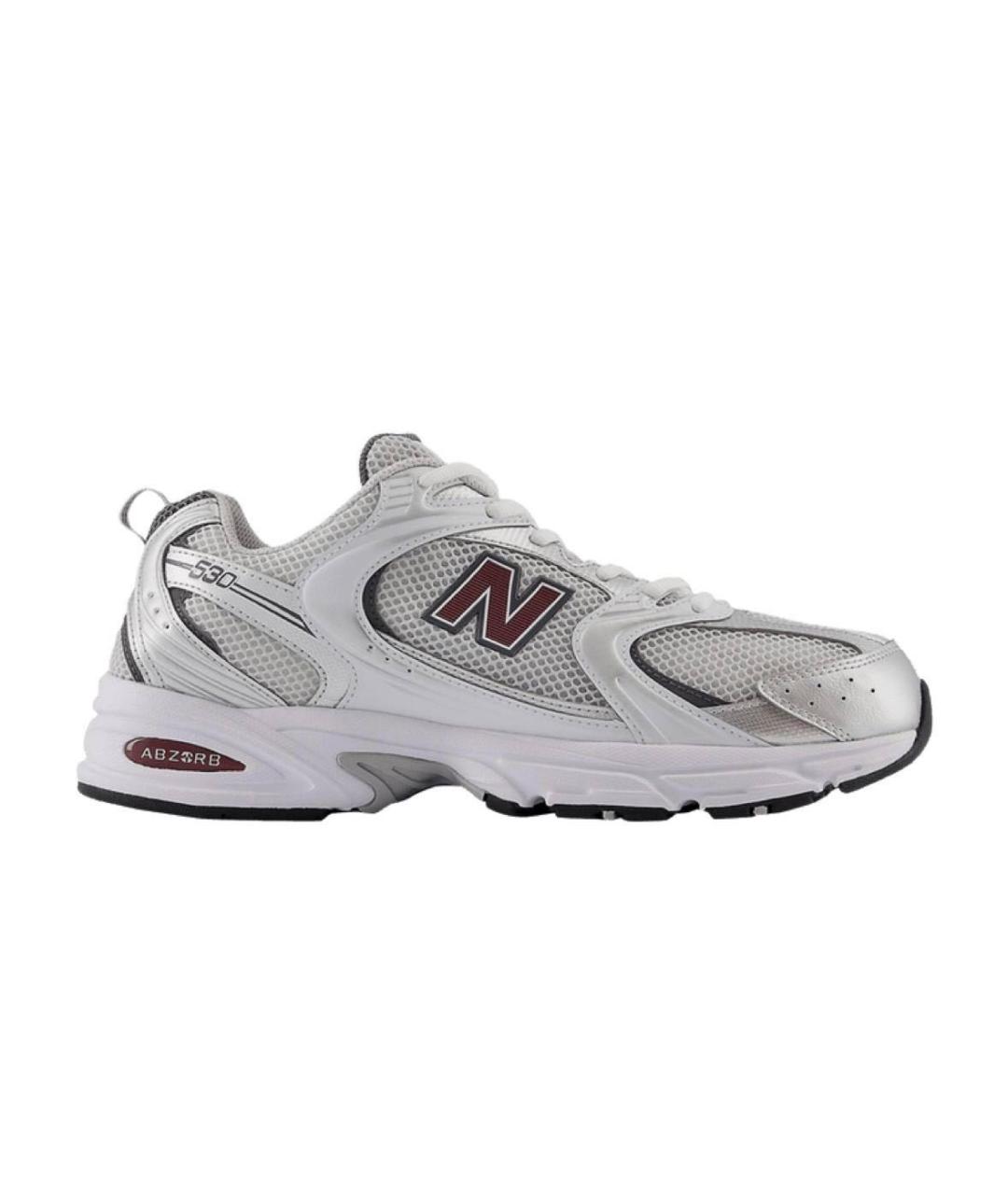 NEW BALANCE Серые синтетические кроссовки, фото 1