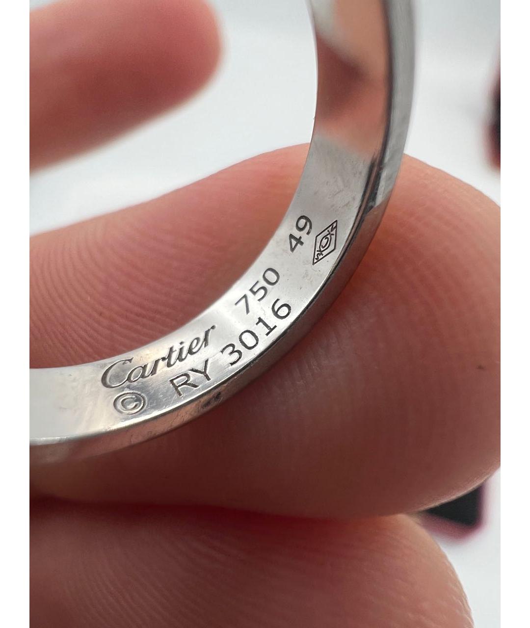 CARTIER Серебряное кольцо из белого золота, фото 3