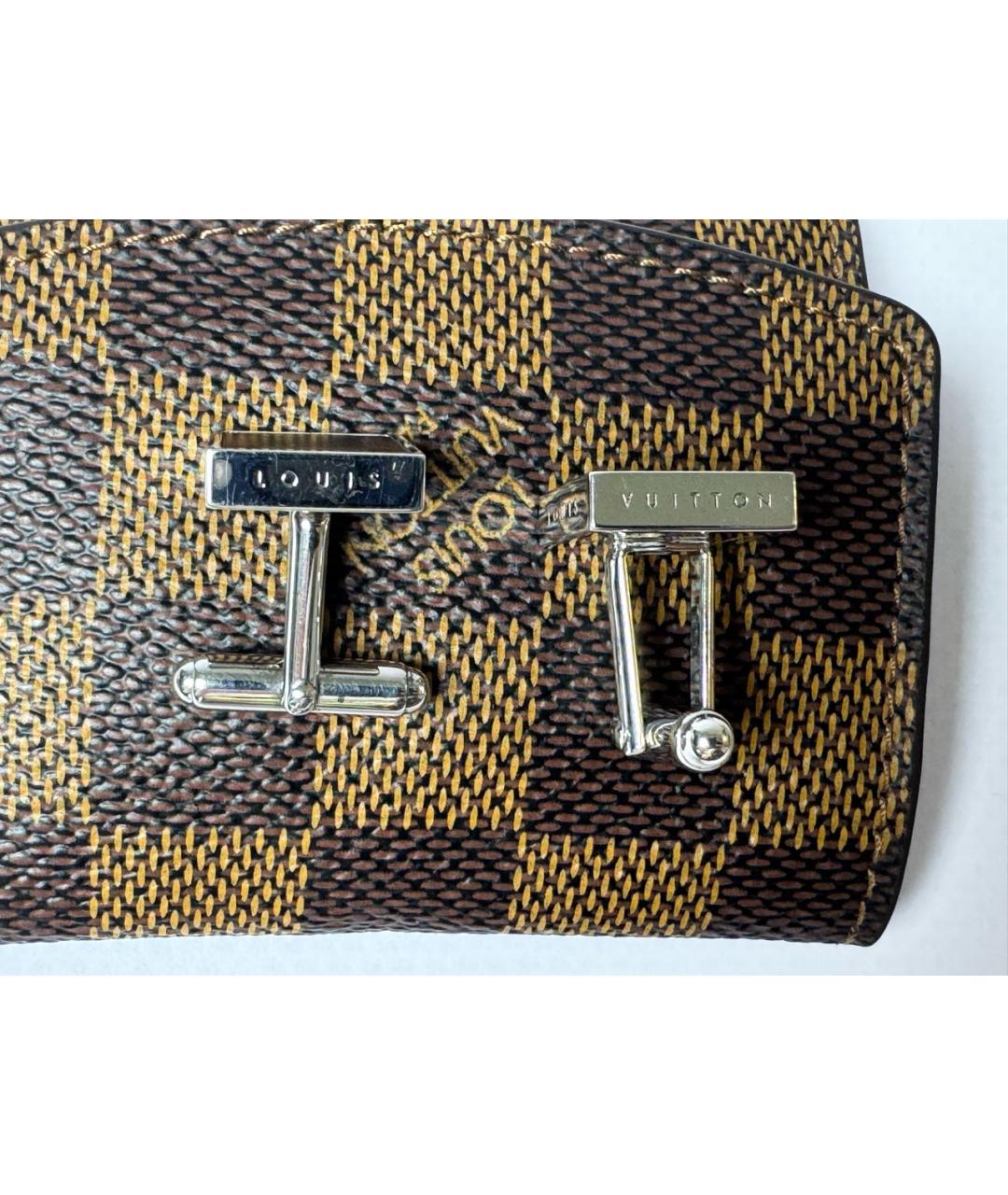 LOUIS VUITTON Серебряные серебряные запонки, фото 4
