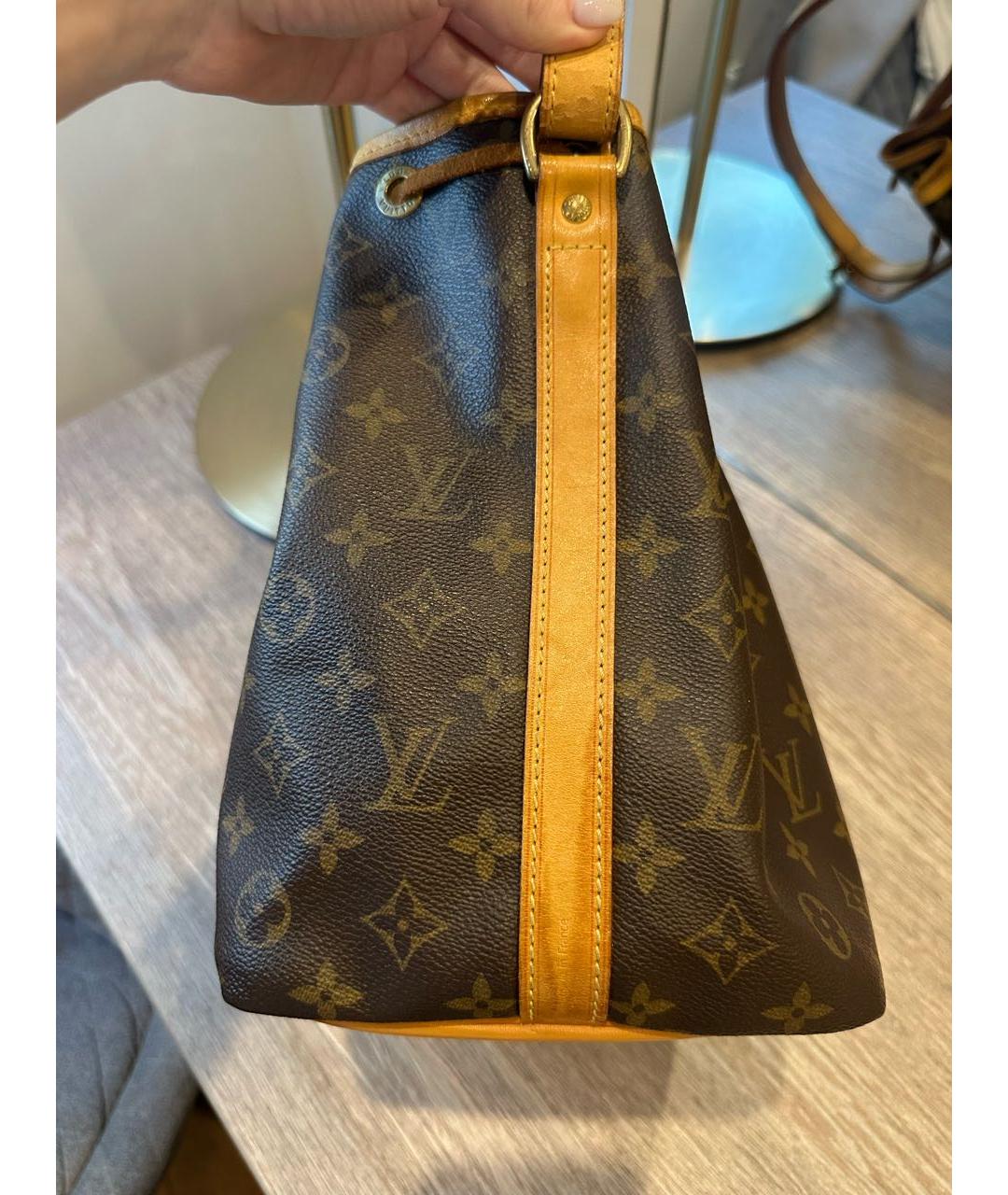 LOUIS VUITTON Коричневая сумка через плечо, фото 5