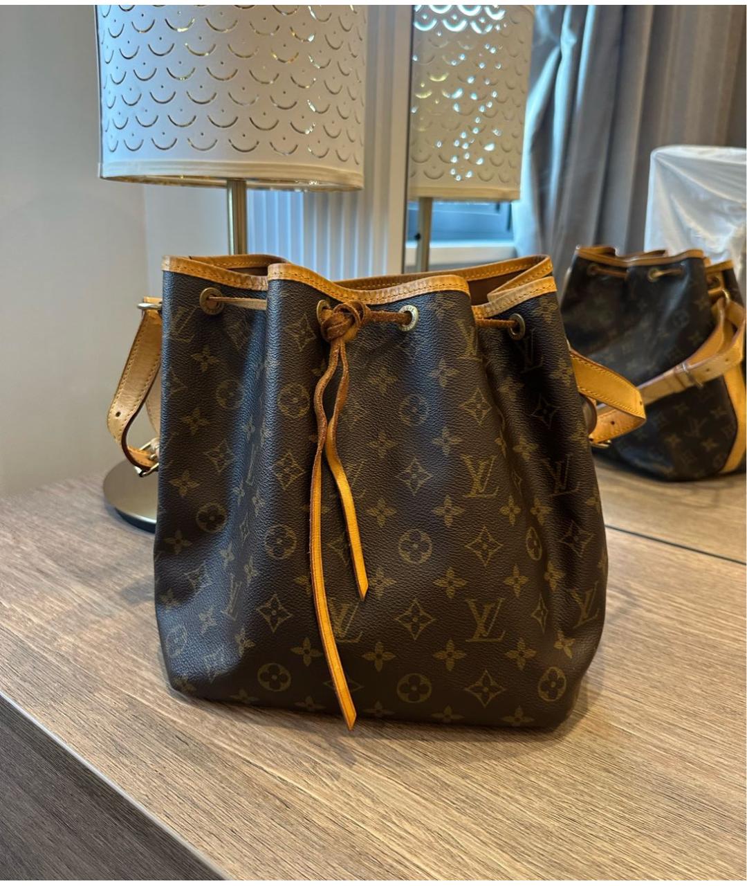 LOUIS VUITTON Коричневая сумка через плечо, фото 8