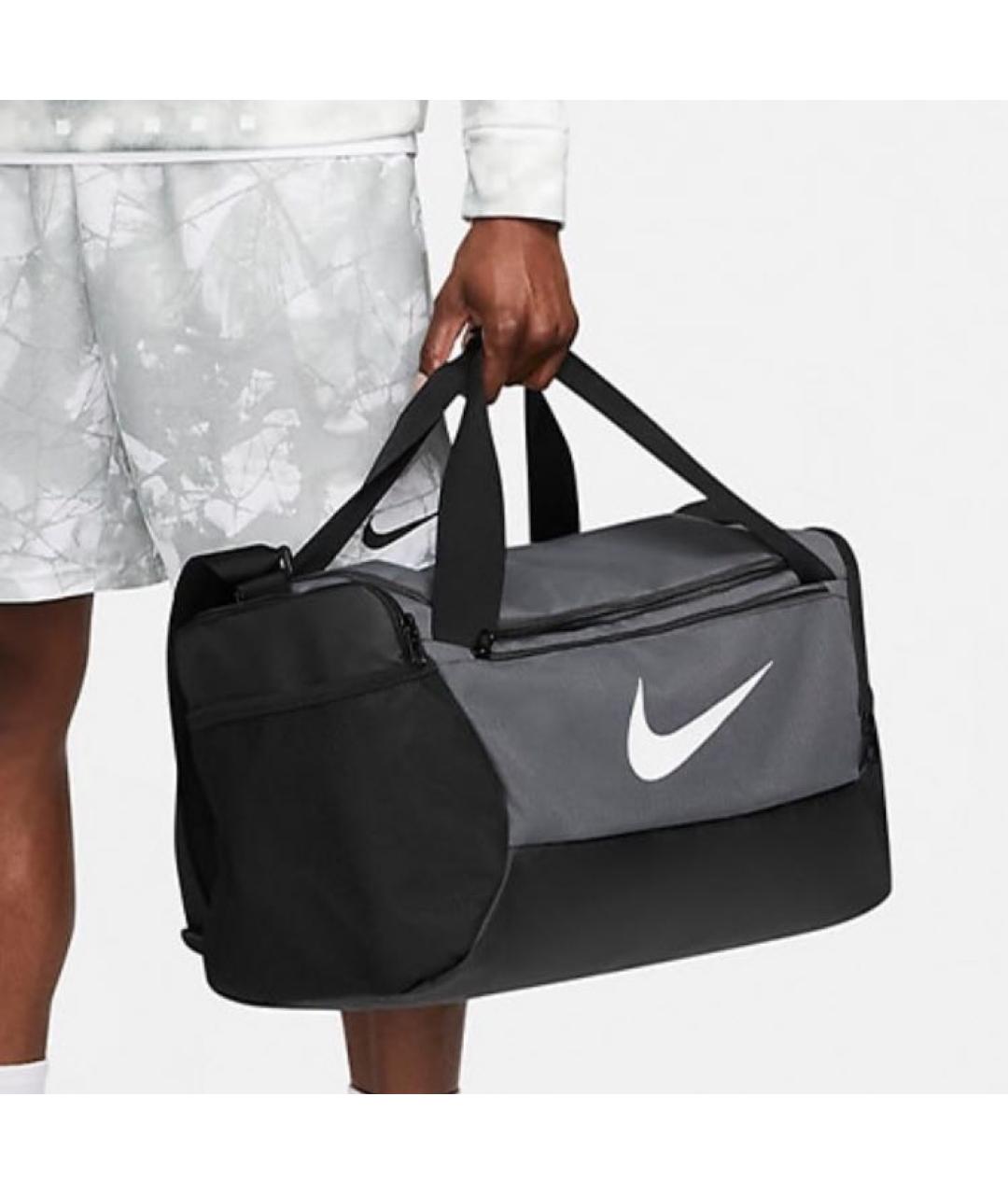 NIKE Серая дорожная/спортивная сумка, фото 2