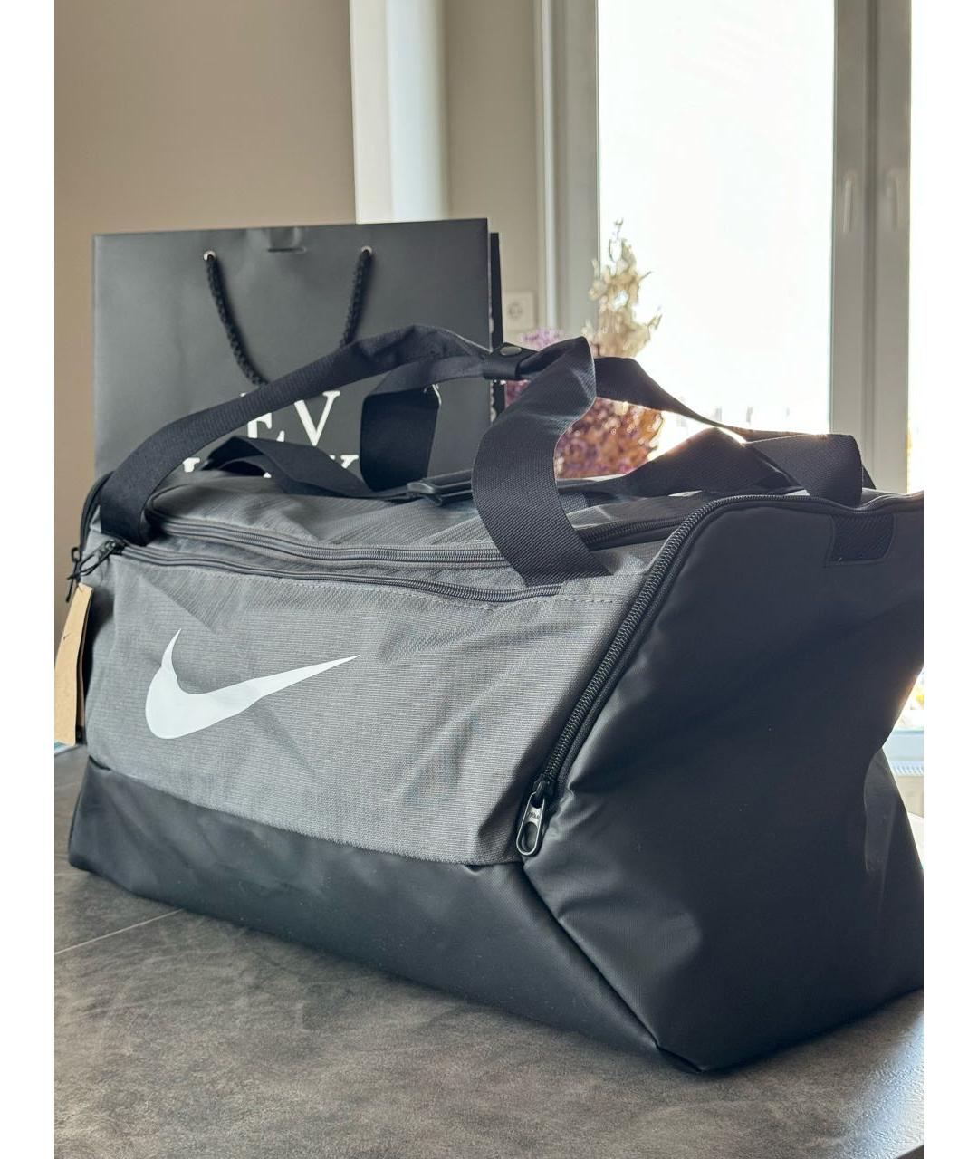 NIKE Серая дорожная/спортивная сумка, фото 4