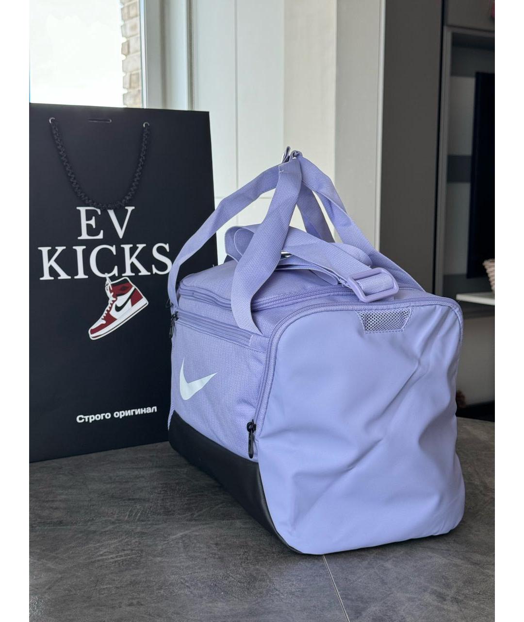 NIKE Фиолетовая дорожная/спортивная сумка, фото 6