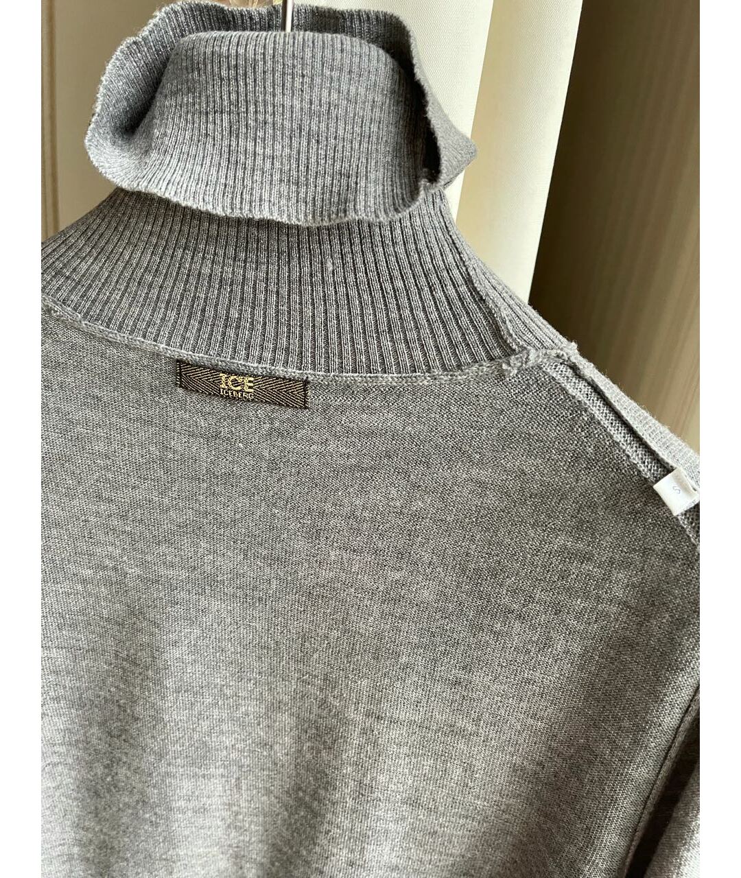 ICEBERG Серый шерстяной джемпер / свитер, фото 6