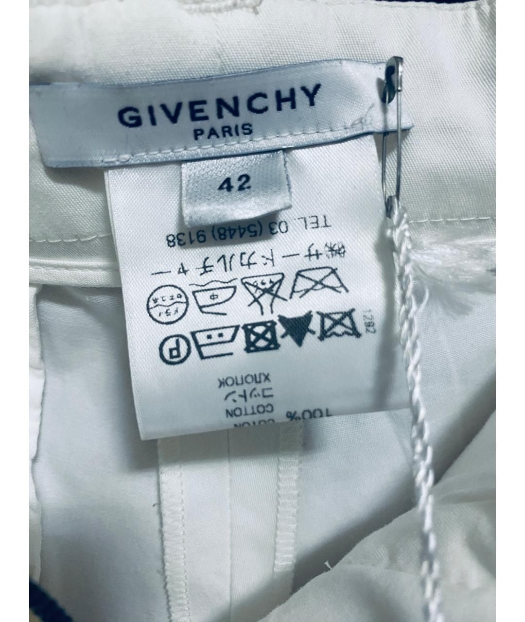 GIVENCHY Мульти хлопко-эластановый костюм с брюками, фото 5
