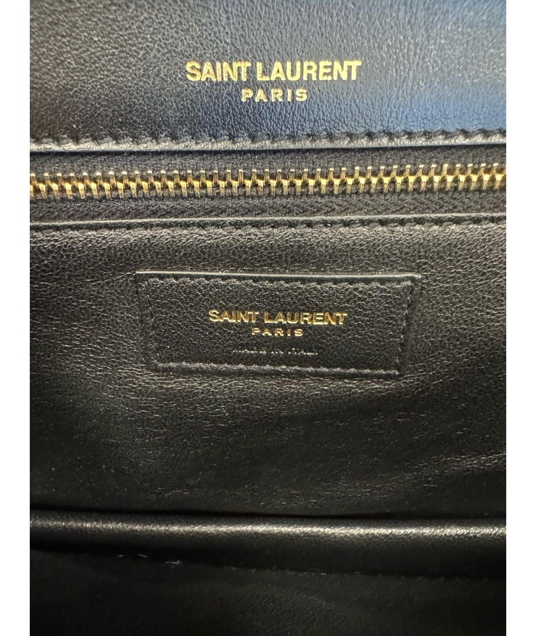 SAINT LAURENT Черная сумка через плечо, фото 6