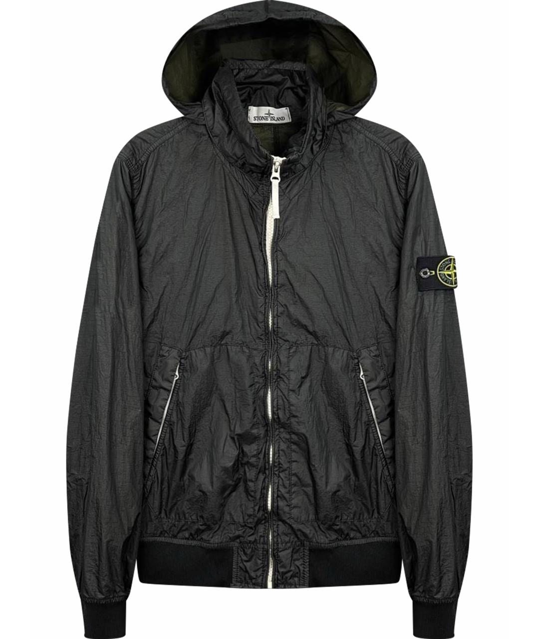 STONE ISLAND Хаки замшевая куртка, фото 1