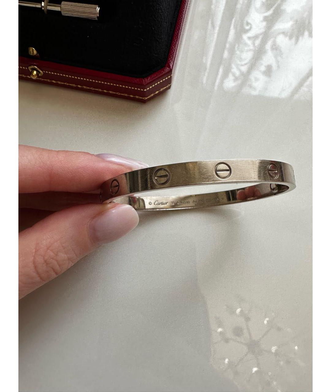 CARTIER Браслет из белого золота, фото 3