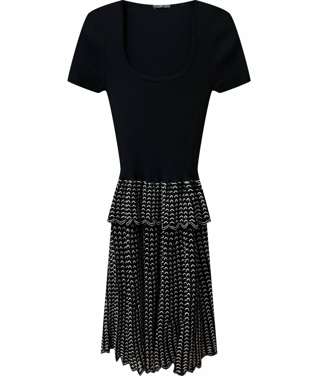 ALEXANDER MCQUEEN Черное платье, фото 1